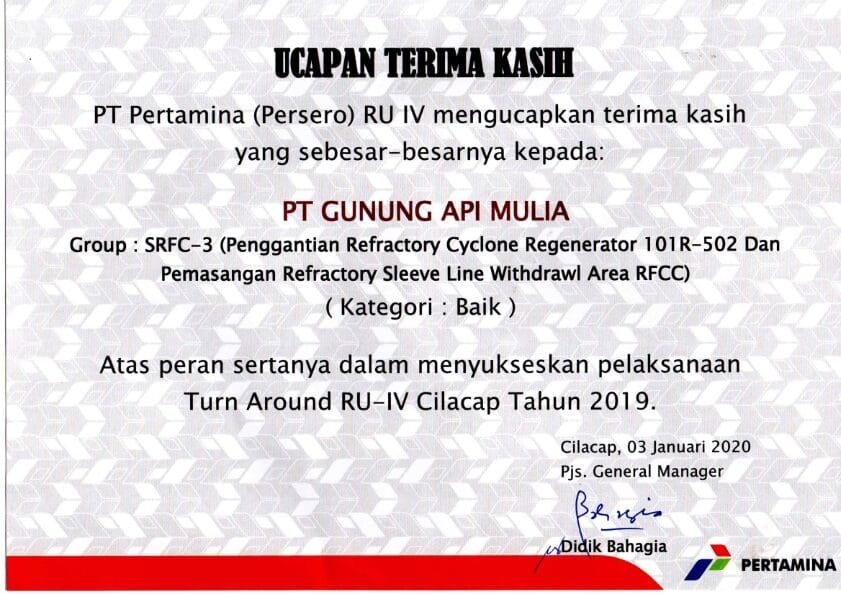 refractories dan insulation jawa timur